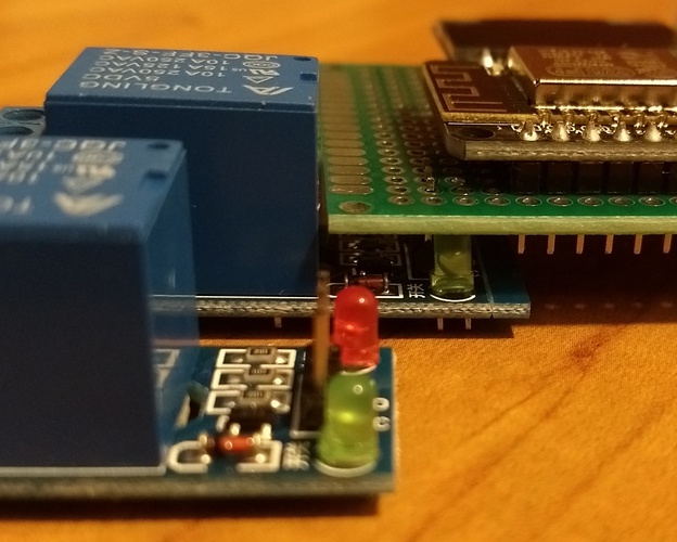 Relays with LEDs