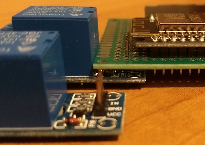 Relays with LEDs removed